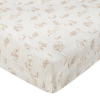 Signature Organic Cotton Lamb Fitted Crib Sheet