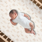 Signature Organic Cotton Lamb Fitted Crib Sheet