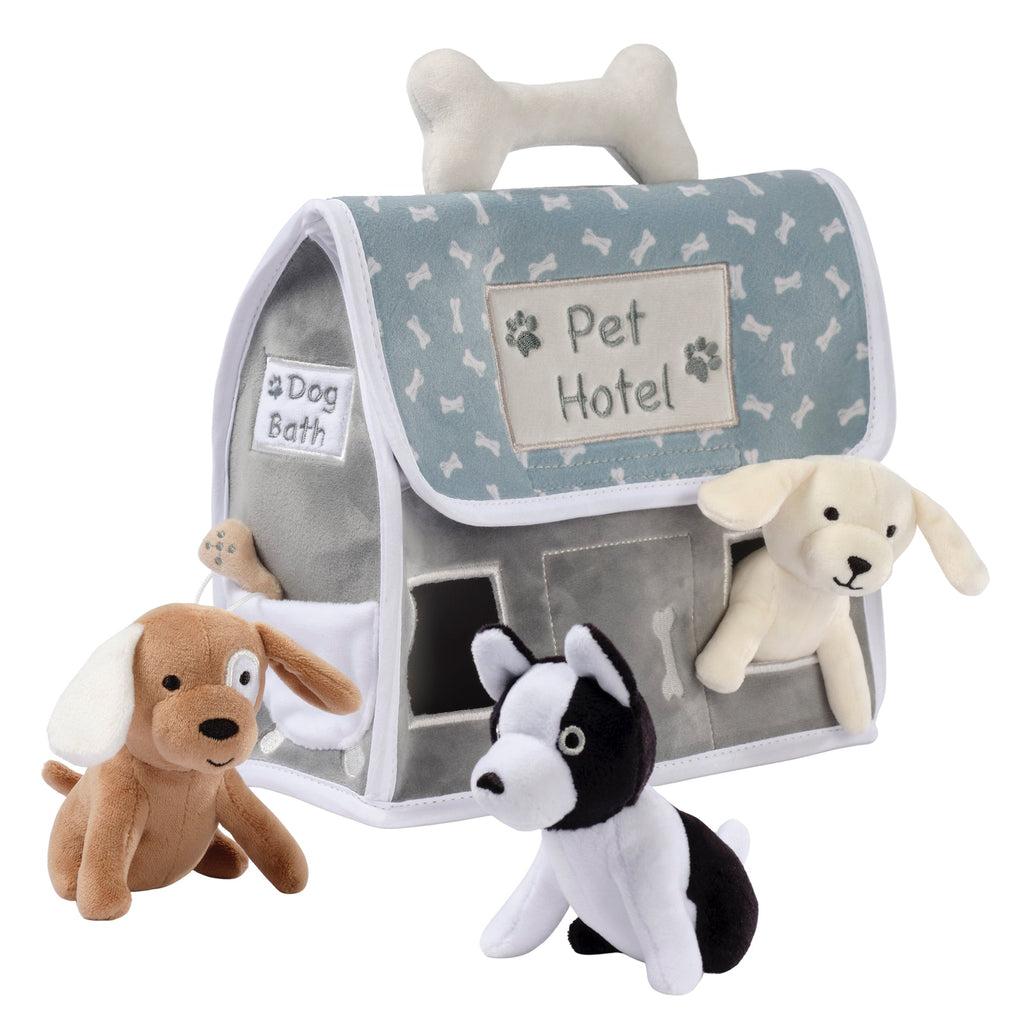 Pet Hotel Interactive Plush Playset