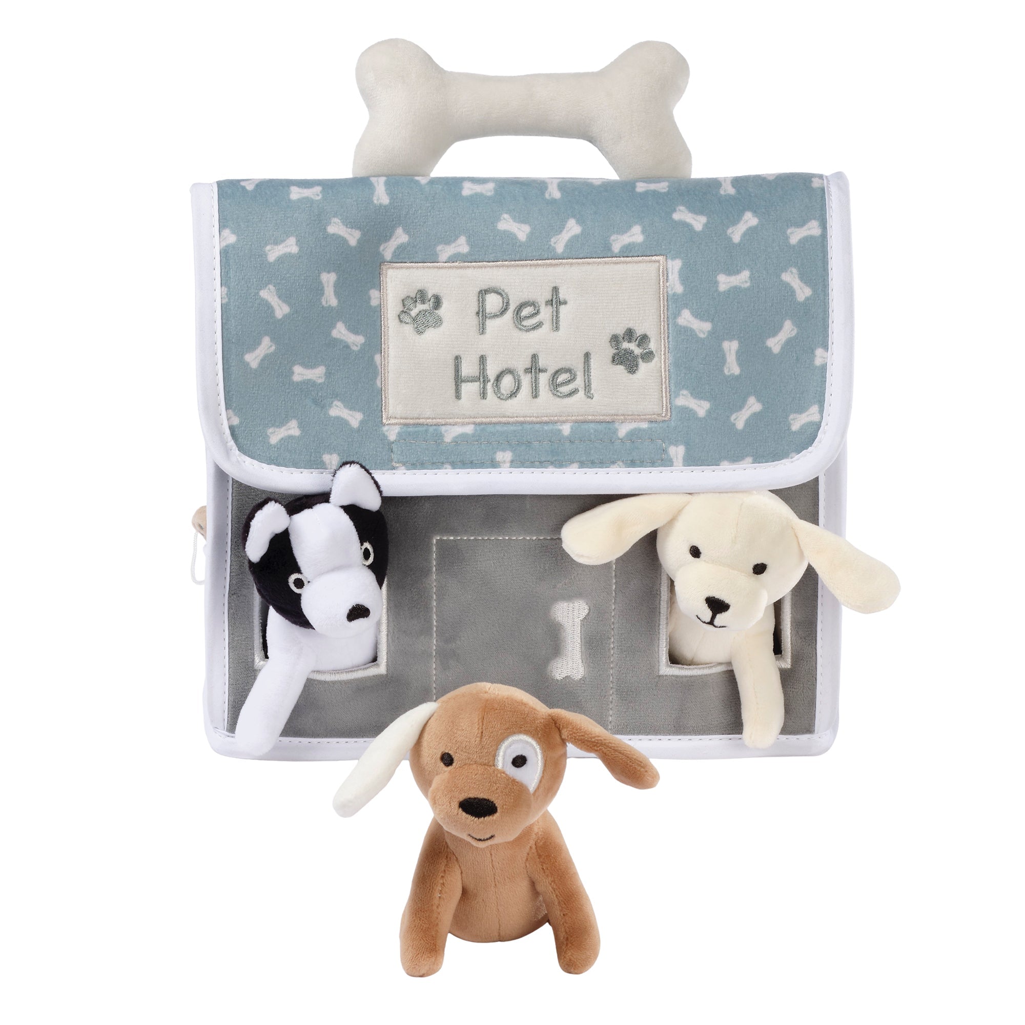 Pet Hotel Interactive Plush Playset