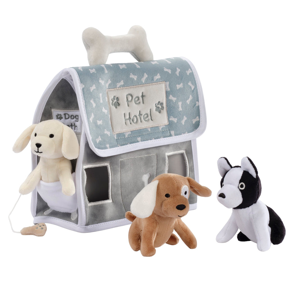 Pet Hotel Interactive Plush Playset