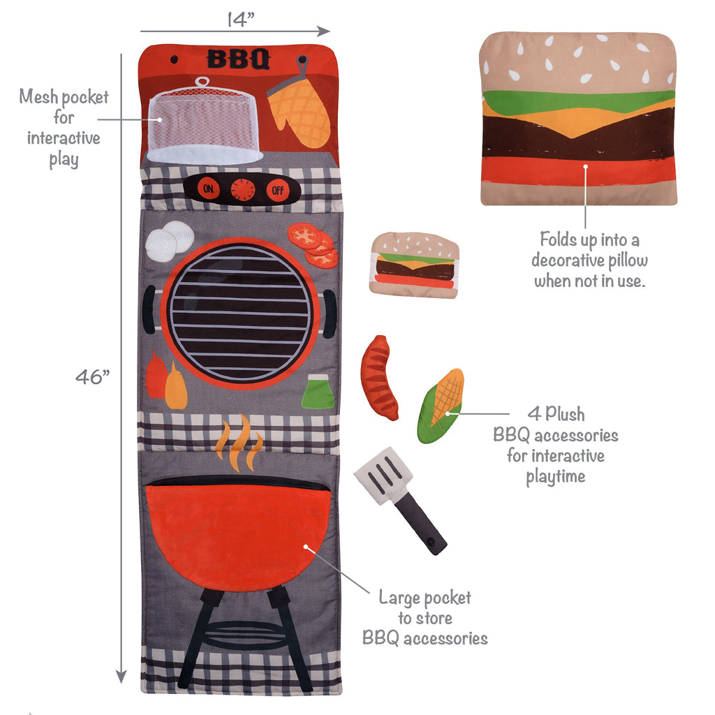 Interactive Barbecue Pillow Play Set