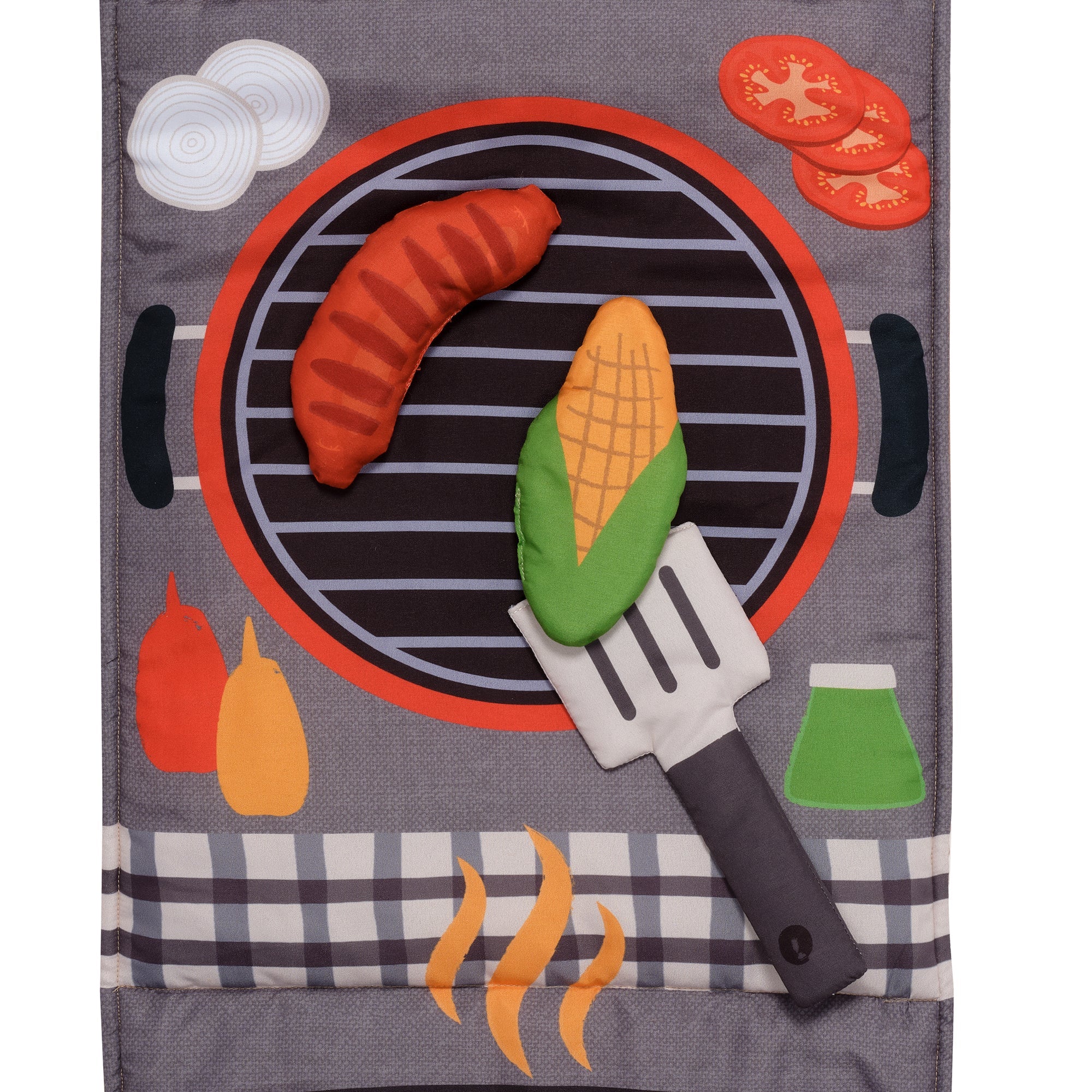 Interactive Barbecue Pillow Play Set