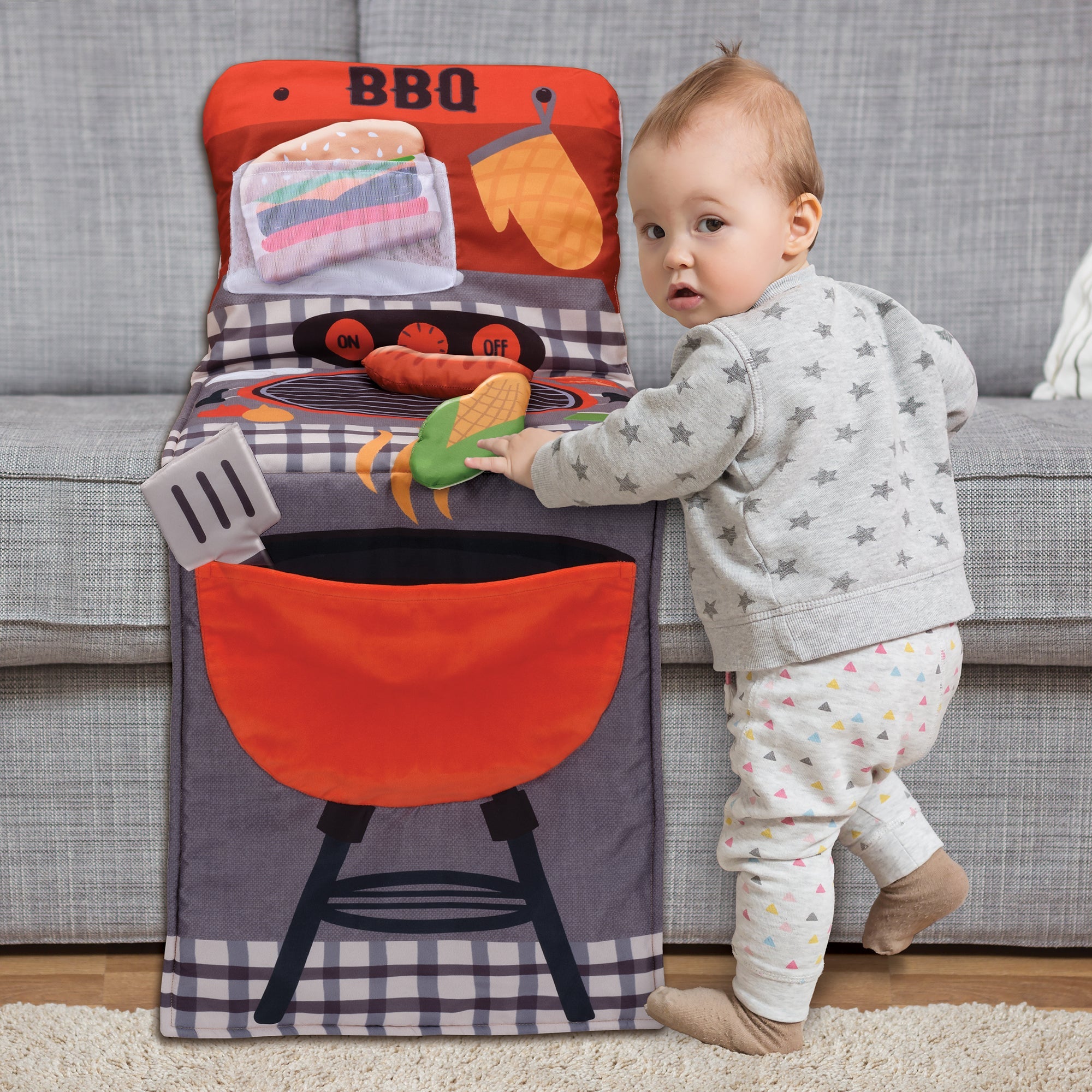 Interactive Barbecue Pillow Play Set