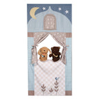 Doorway Puppet Theater with 2 Puppets