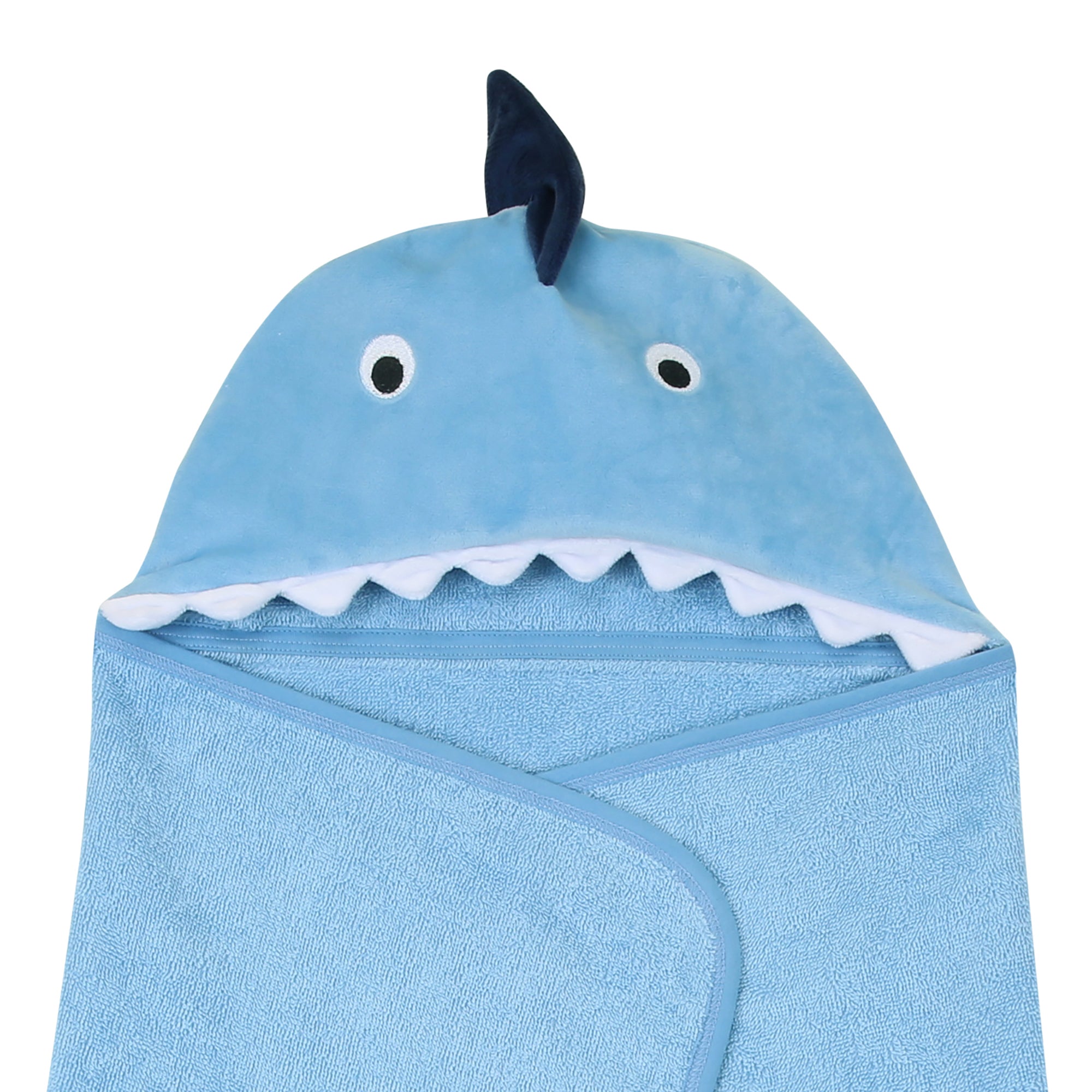 Shark Hooded Bath Towel