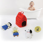 Snoopy & Friends Bath Toy Set