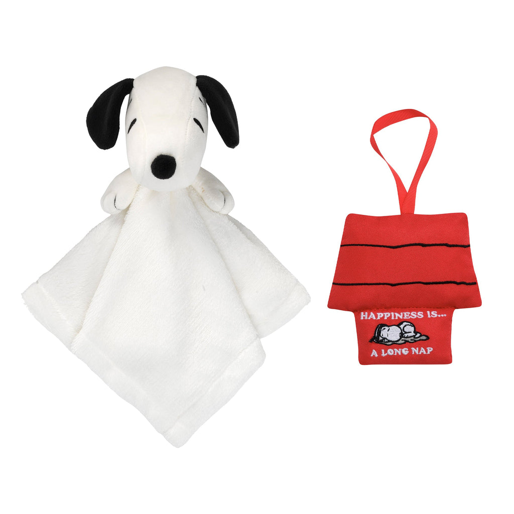 Snoopy Lovey & Door Pillow Gift Set