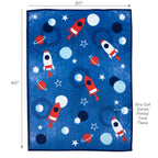 Space Galaxy Baby Blanket