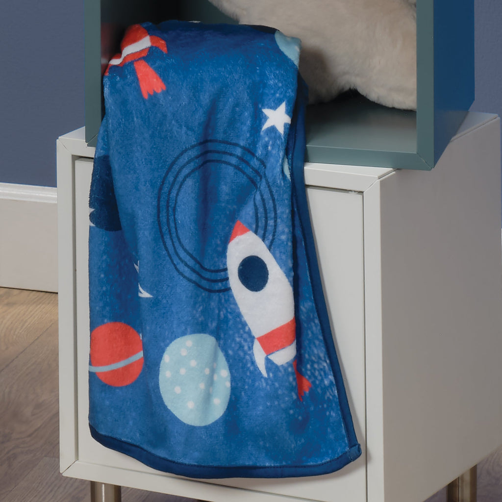 Space Galaxy Baby Blanket