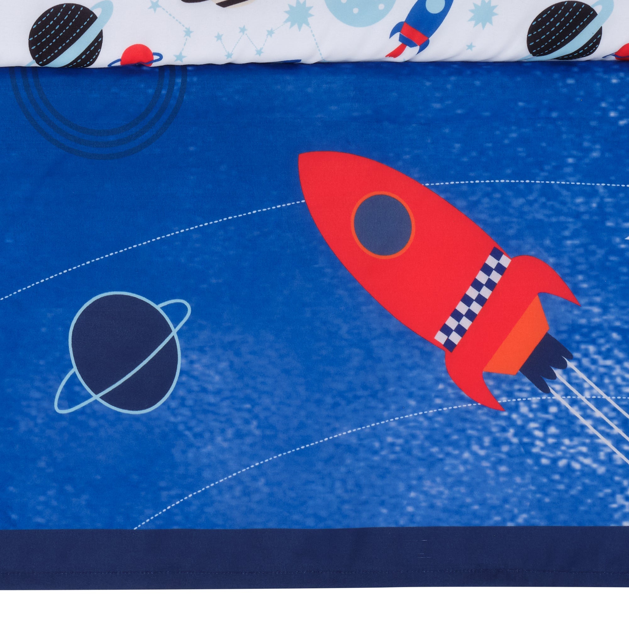 Space Galaxy 3-Piece Crib Bedding Set