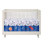 Space Galaxy 3-Piece Crib Bedding Set