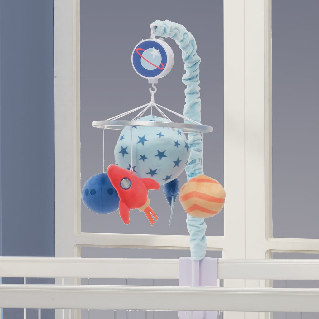 Space Galaxy Musical Baby Crib Mobile
