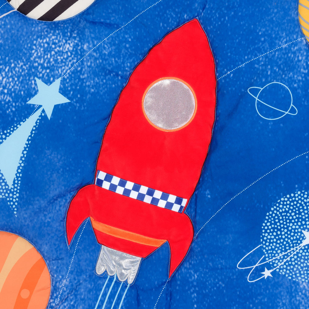 Space Galaxy 3-Piece Crib Bedding Set