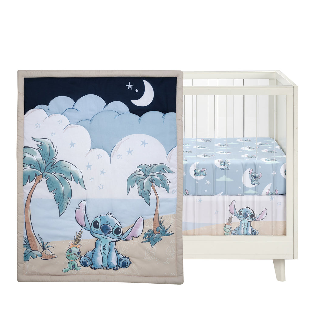 Stitch 3-Piece Crib Bedding Set
