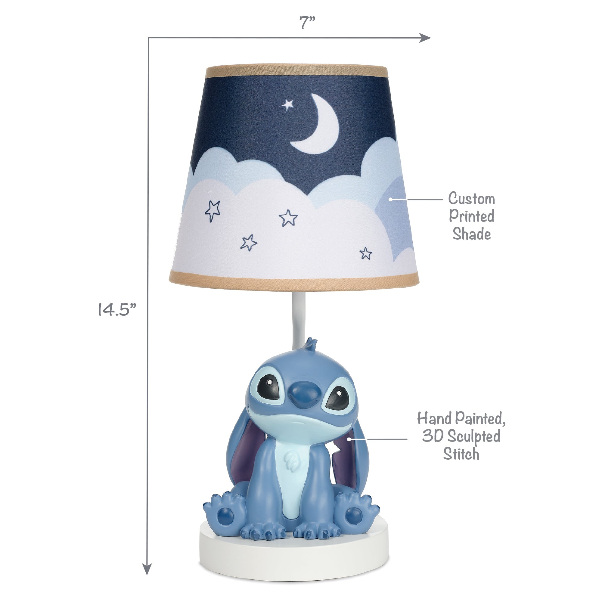 Stitch Lamp with Shade