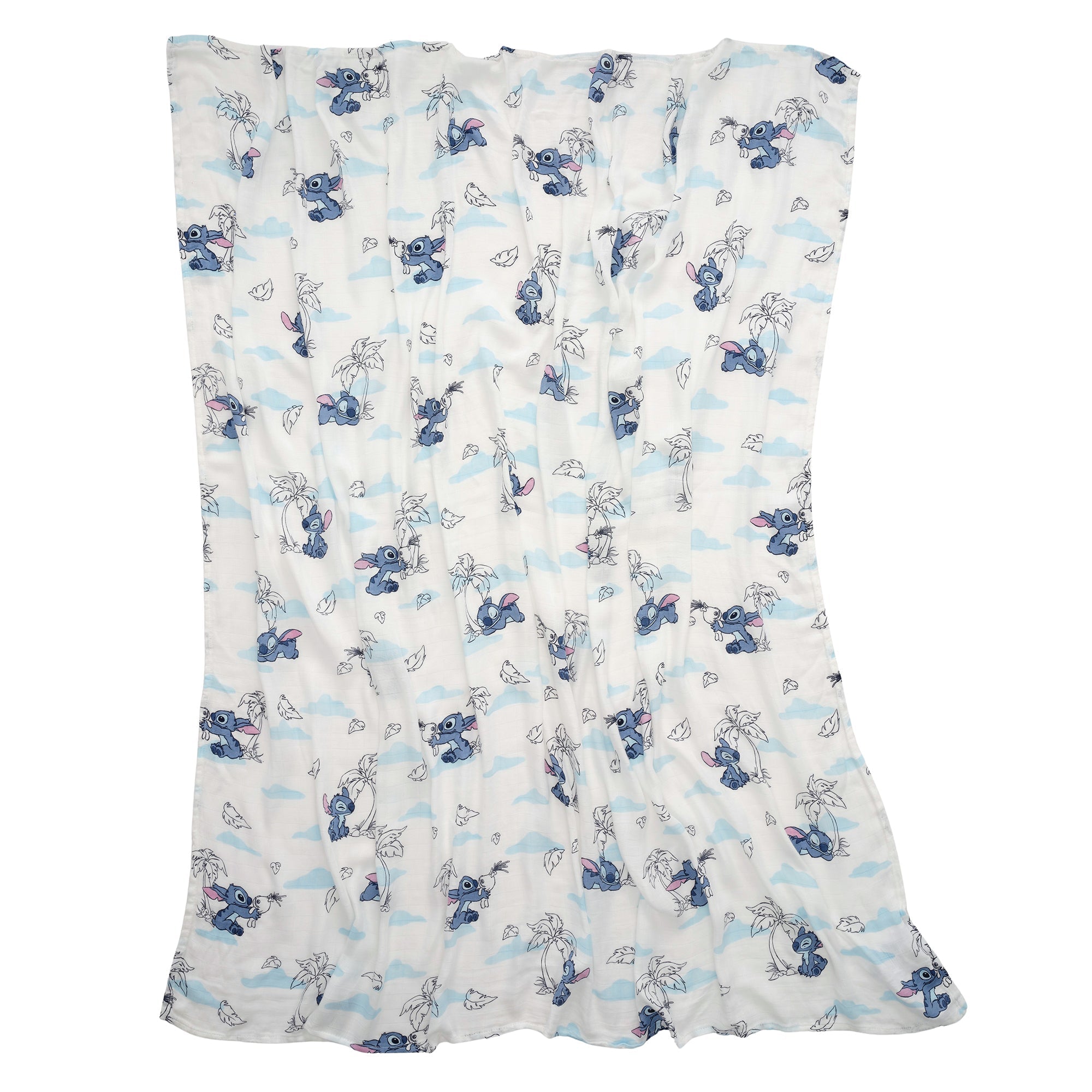 Stitch Swaddle Blanket & Plush Gift Set