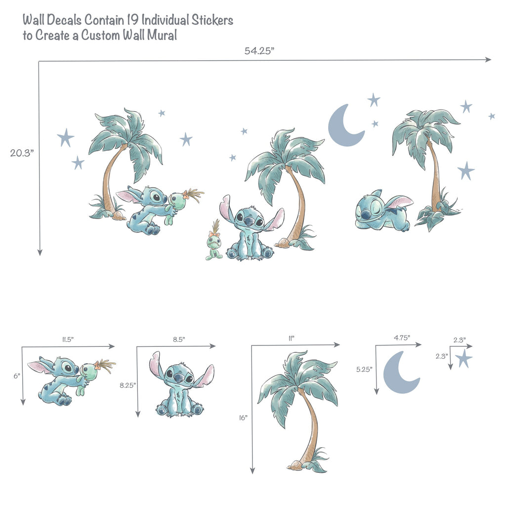 Stitch Wall Decals