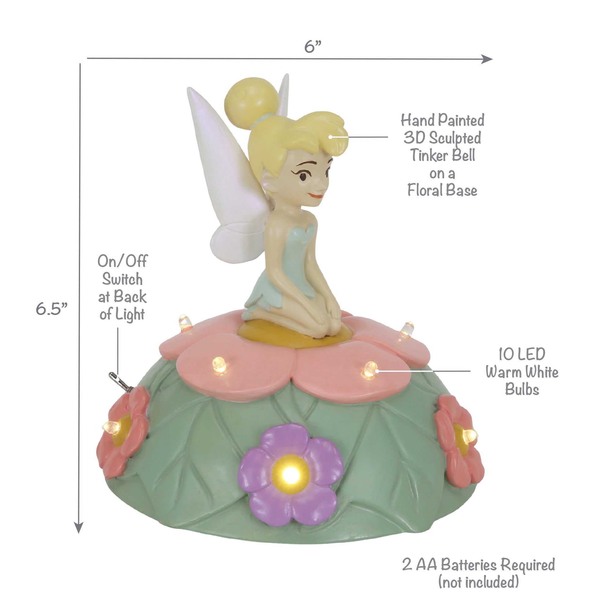 Tinker Bell Table Top Light