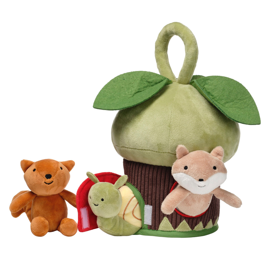 Treehouse Plush Interactive Play Set