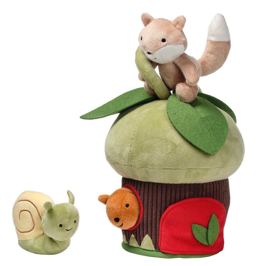 Treehouse Plush Interactive Play Set
