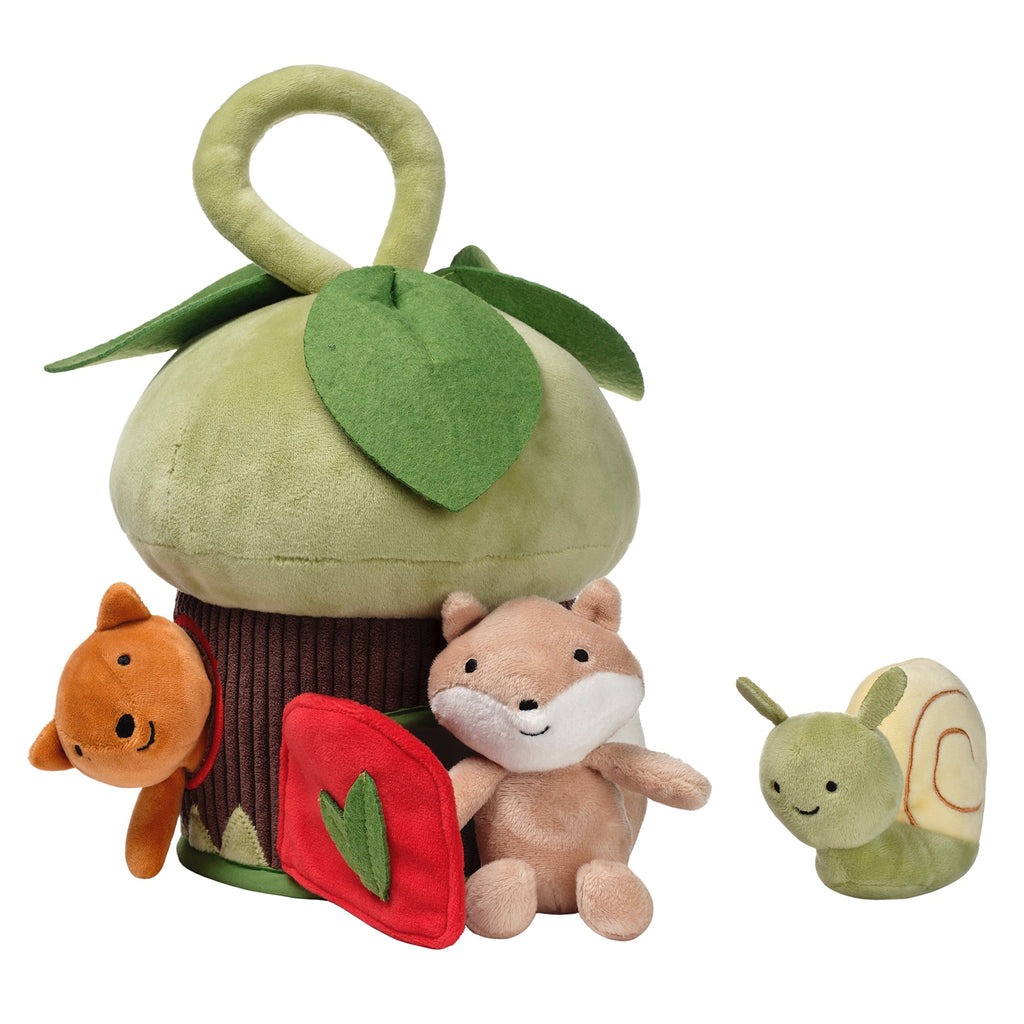 Treehouse Plush Interactive Play Set