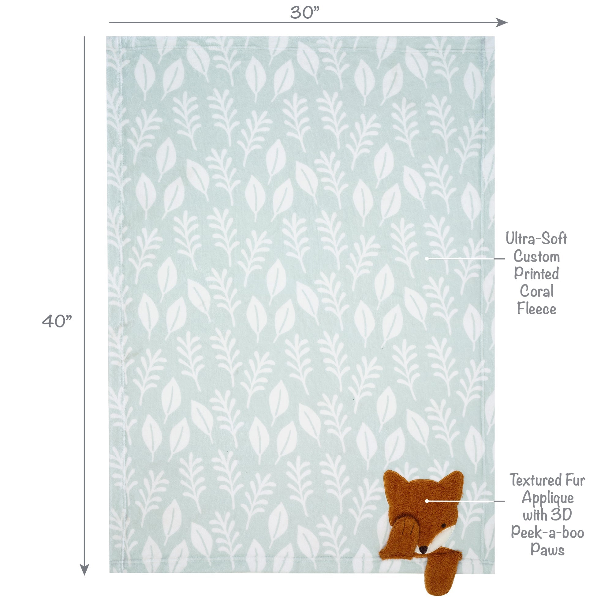 Whispering Woods Baby Blanket