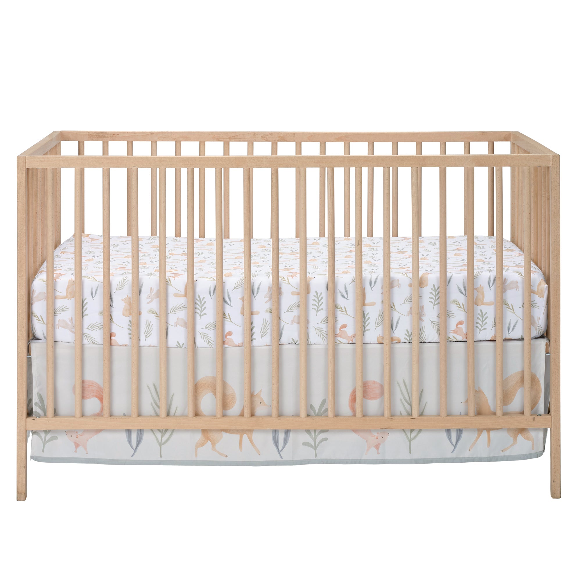 Whispering Woods Fitted Crib Sheet