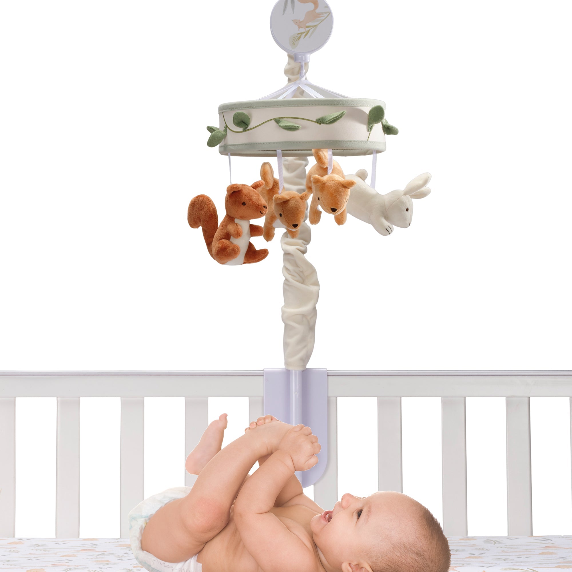 Whispering Woods Musical Baby Crib Mobile
