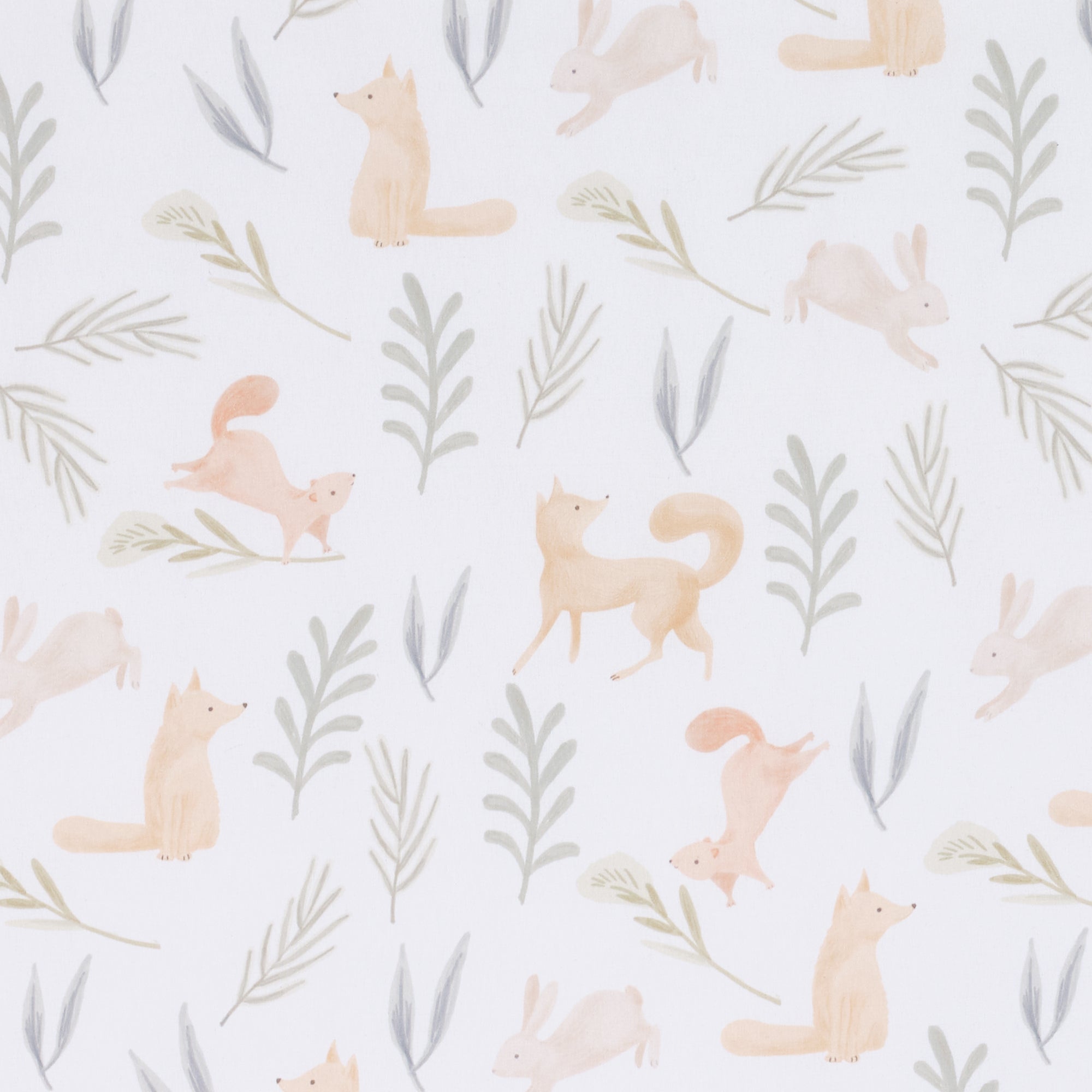 Whispering Woods Fitted Crib Sheet