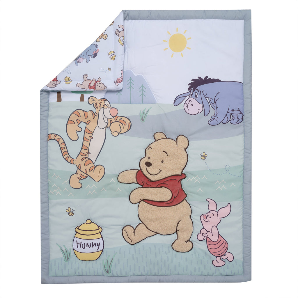 Winnie the Pooh & Friends 3-Piece Crib Bedding Set