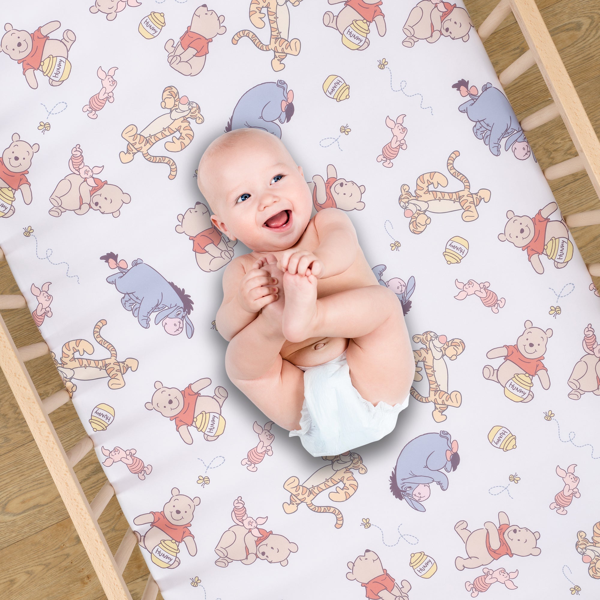 Winnie the Pooh & Friends 3-Piece Crib Bedding Set