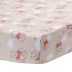Winnie the Pooh & Friends Fitted Crib Sheet