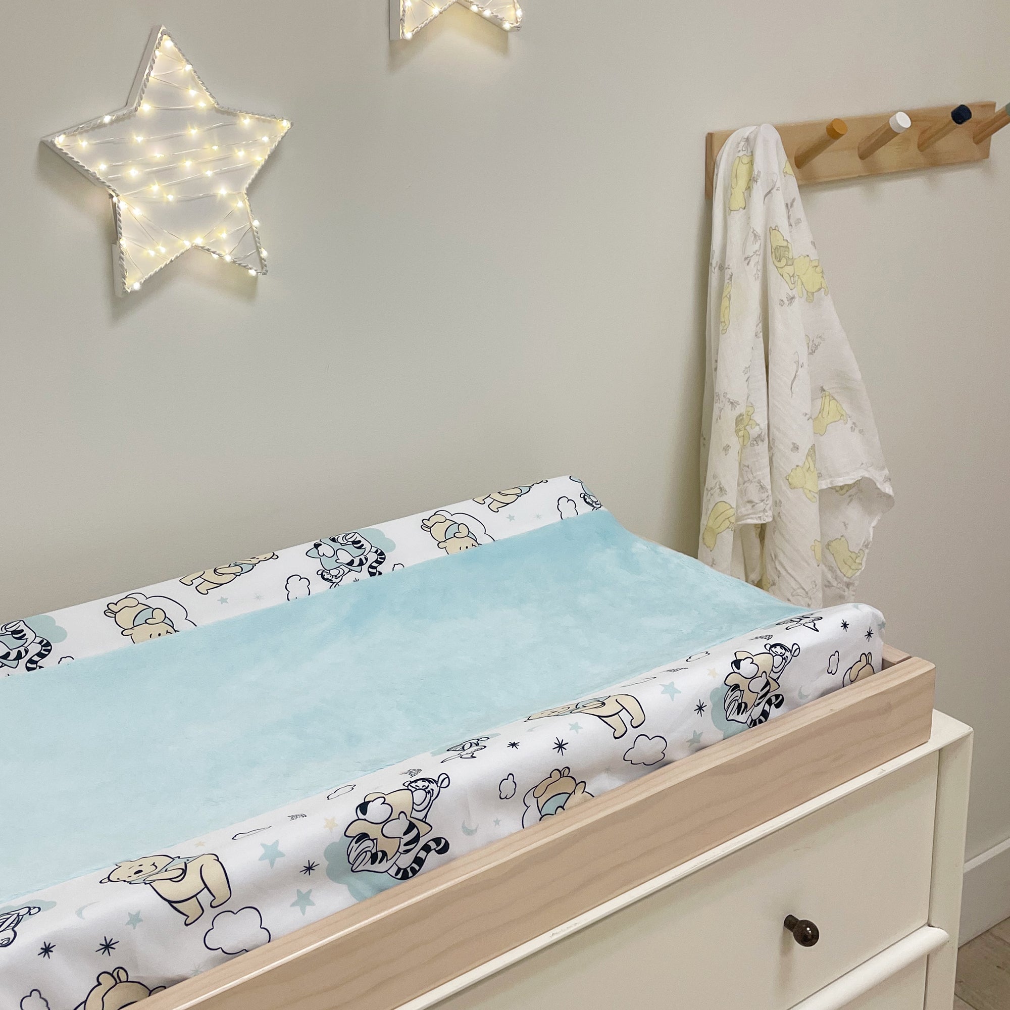 Winnie the Pooh Hugs Changing Pad Cover